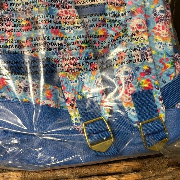 NEW IN PACKAGING! POSH PEANUT LISA FRANK SPOTTY DOTTY DOG MINI BACKPACK - Picture 5 of 16